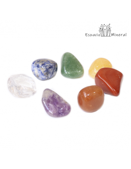 Bolsa kit 7 Chakras Rodados