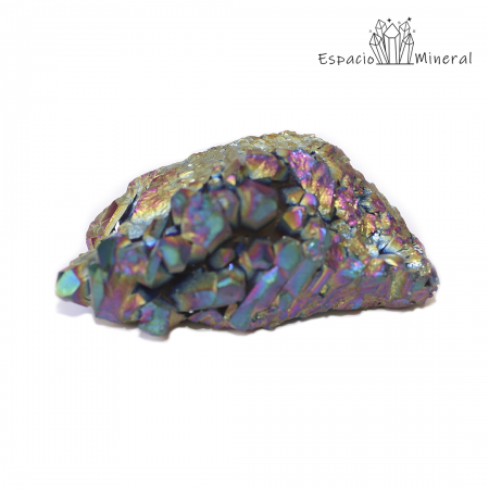 Drusa Aqua Aura arcoíris