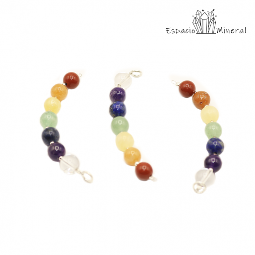 Colgante 7 Chakras diseño hilo