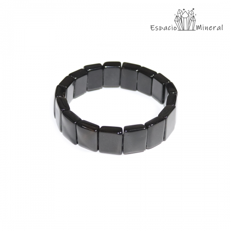 Pulsera de Turmalina negra pulida