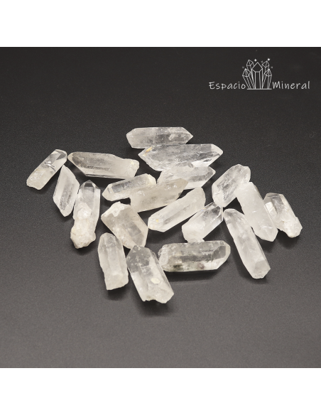 Puntas de cristal de roca