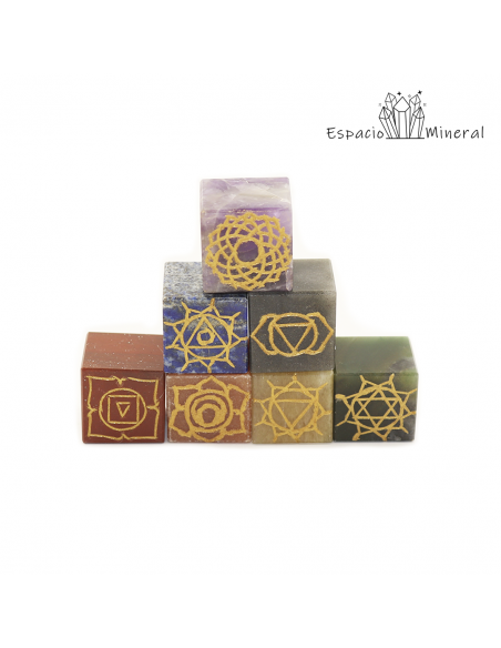 Kit de cubos de los 7 Chakras