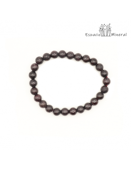 Pulsera de Granate bola 6mm
