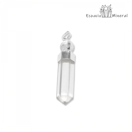 Colgante punta de Cuarzo con esfera