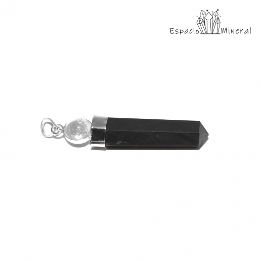 Colgante punta de Shungit con esfera
