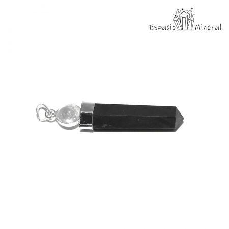 Colgante punta de Shungit con esfera
