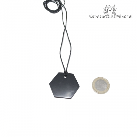Colgante Hexagonal de Shungit