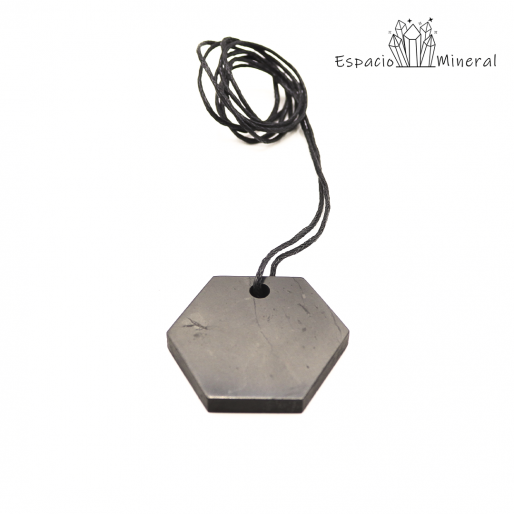 Colgante Hexagonal de Shungit