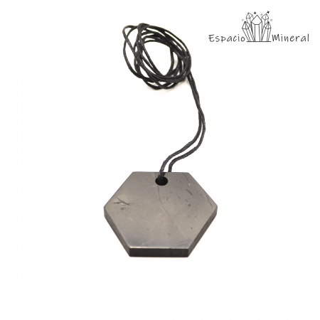 Colgante Hexagonal de Shungit