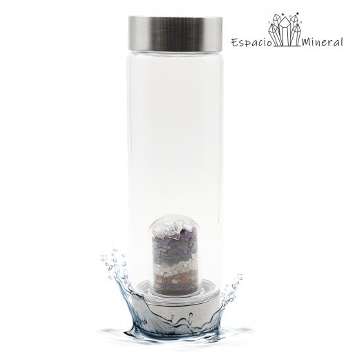 Botellas Mineral Balance de cristal reforzado con cúpula 2
