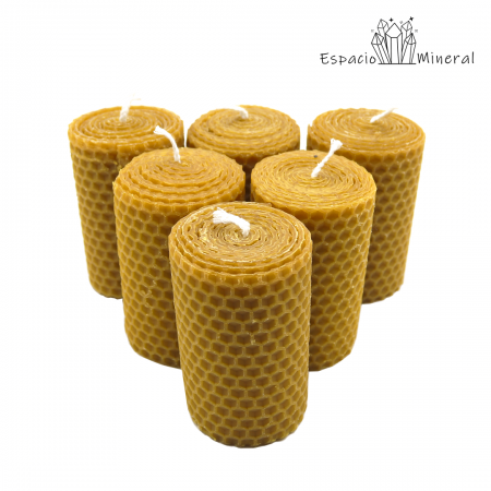 Vela Cera Virgen de abeja