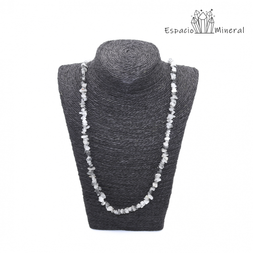 Collar Chip de Cuarzo Turmalinado