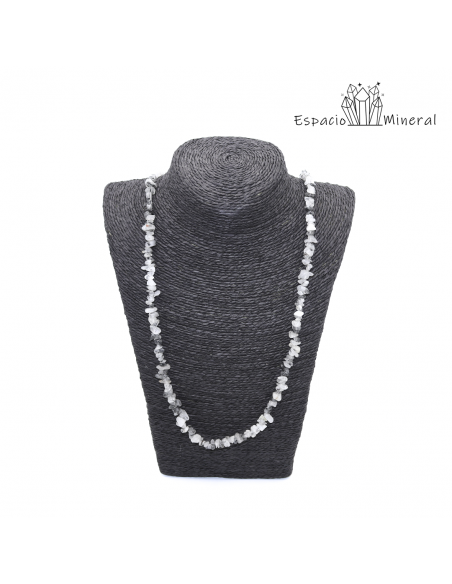 Collar Chip de Cuarzo Turmalinado