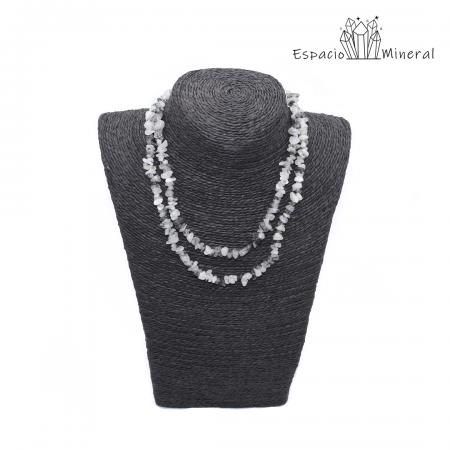 Collar Chip de Cuarzo Turmalinado