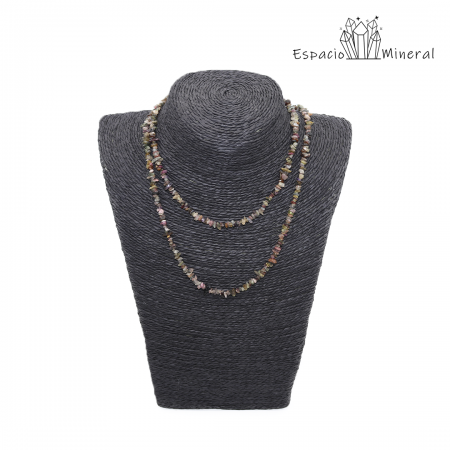 Collar Chip de Turmalina Multicolor