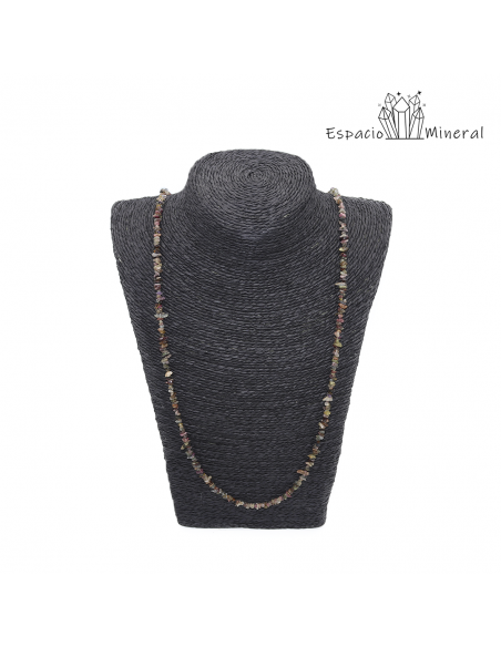 Collar Chip de Turmalina Multicolor