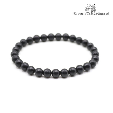 Pulsera Shungit bola 6mm